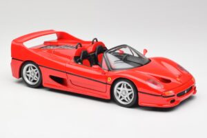 Ferrari F50 Cabriolet Rosso Corsa Maisto 1:18 50246 Pressofusione — immagine 6 di 8