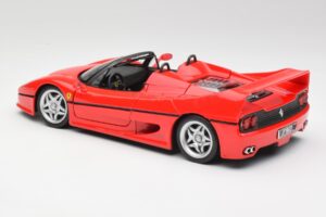 Ferrari F50 Cabriolet Rosso Corsa Maisto 1:18 50246 Pressofusione — immagine 7 di 8