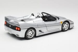Ferrari F50 Cabriolet Argento Bburago 1:18 3372 Pressofusione — immagine 3 di 8