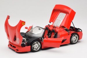 Ferrari F50 Cabriolet Rosso Bburago 1:18 3372-P1 Pressofusione — immagine 2 di 8