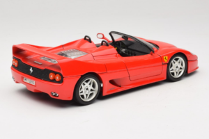 Ferrari F50 Cabriolet Rosso Bburago 1:18 3372-P1 Pressofusione — immagine 3 di 8