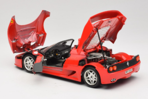 Ferrari F50 Cabriolet Rosso Bburago 1:18 3372-P1 Pressofusione — immagine 5 di 8