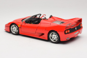 Ferrari F50 Cabriolet Rosso Bburago 1:18 3372-P1 Pressofusione — immagine 7 di 8