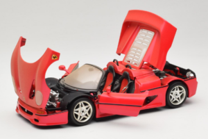Ferrari F50 Cabriolet Monza Red Standox Bburago 1:18 ST01 Pressofusione — immagine 2 di 8