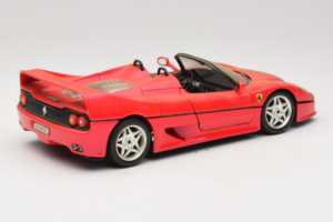 Ferrari F50 Cabriolet Monza Red Standox Bburago 1:18 ST01 Pressofusione — immagine 3 di 8