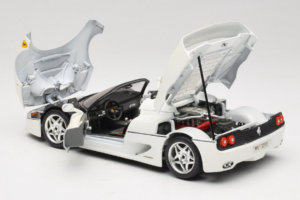 Ferrari F50 Cabriolet Bianco Bburago 1:18 3352-W1 Pressofusione — immagine 5 di 8
