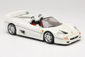 Ferrari F50 Cabriolet Bianco Bburago 1:18 3352-W1 Pressofusione — immagine 6 di 8