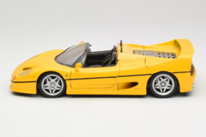 Ferrari F50 Cabriolet Giallo Maisto 1:18 50246-Y1 Pressofusione — immagine 4 di 8