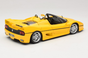 Ferrari F50 Cabriolet Shell Giallo Maisto 1:18 3076-Y2 Pressofusione — immagine 3 di 8