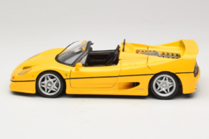 Ferrari F50 Cabriolet Shell Giallo Maisto 1:18 3076-Y2 Pressofusione — immagine 4 di 8