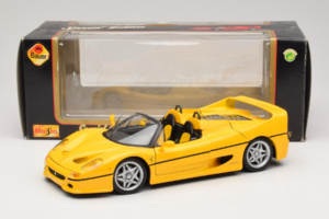 Ferrari F50 Cabriolet Shell Giallo Maisto 1:18 3076-Y2 Pressofusione — immagine 8 di 8