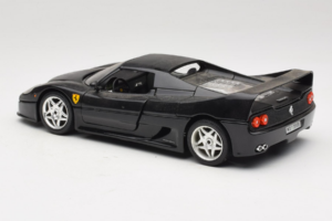 Ferrari F50 Coupé Nero Bburago 1:18 3372-B1 Pressofusione — immagine 7 di 8