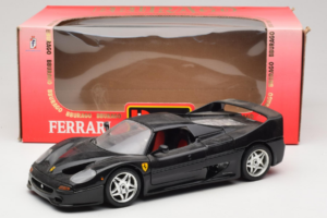 Ferrari F50 Coupé Nero Bburago 1:18 3372-B1 Pressofusione — immagine 8 di 8