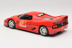 Ferrari F50 Coupé #50 50 Jahre Ferrari Rosso Bburago 1:18 3352-P2 Pressofusione — immagine 7 di 8