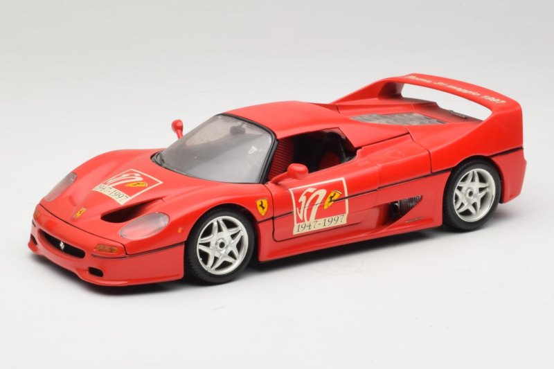 Ferrari F50 Coupé #50 50 Jahre Ferrari Rosso Bburago 1:18 3352-P2 Pressofusione