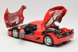 Ferrari F50 Coupe Rosso Bburago 1:18 3382 Pressofusione — immagine 5 di 8