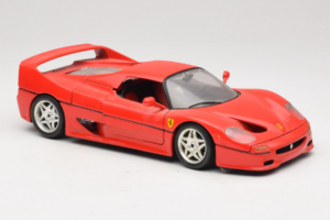 Ferrari F50 Coupe Rosso Bburago 1:18 3382 Pressofusione — immagine 6 di 8
