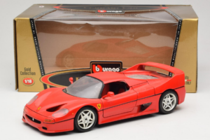 Ferrari F50 Coupe Rosso Bburago 1:18 3382 Pressofusione — immagine 8 di 8