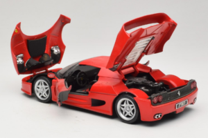 Ferrari F50 Coupé Shell Rosso Maisto 1:18 3076-R1 Pressofusione — immagine 5 di 8