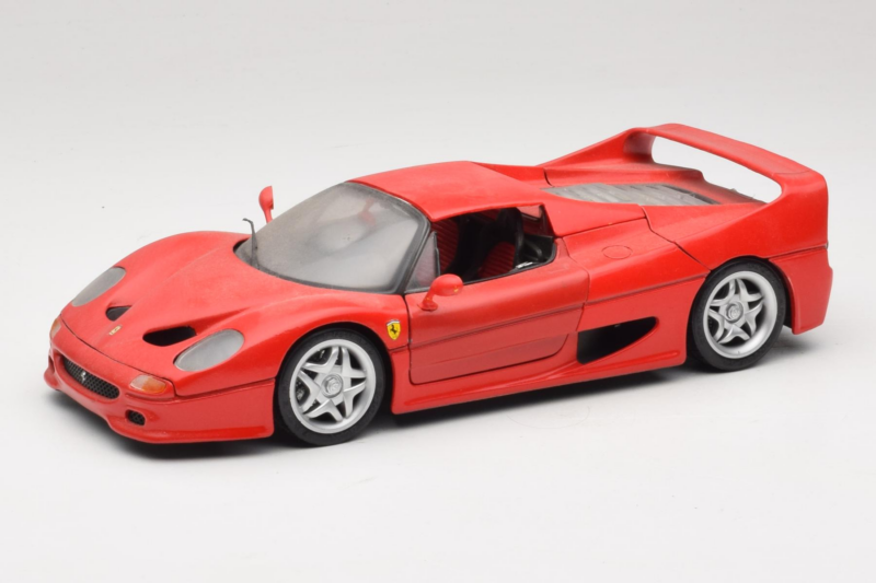 Ferrari F50 Coupé Shell Rosso Maisto 1:18 3076-R1 Pressofusione