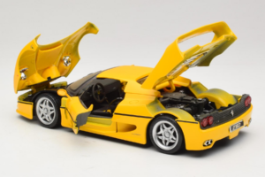 Ferrari F50 Coupé Shell Giallo Maisto 1:18 3076-Y1 Pressofusione — immagine 5 di 8