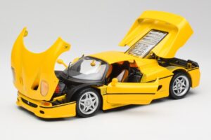 Ferrari F50 Giallo Modena Maisto 1:18 F50001 Pressofusione — immagine 2 di 8