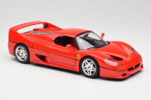 Ferrari F50 Hardtop Rosso Bburago 1:18 3362 Pressofusione — immagine 6 di 8
