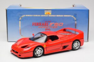 Ferrari F50 Hardtop Rosso Bburago 1:18 3362 Pressofusione — immagine 8 di 8