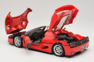 Ferrari F50 Spider Rosso Shell Maisto 1:18 3076-M1 Pressofusione — immagine 5 di 8