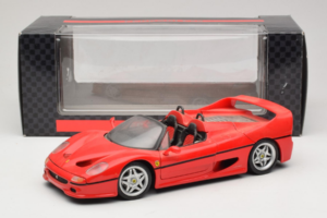 Ferrari F50 Spider Rosso Shell Maisto 1:18 3076-M1 Pressofusione — immagine 8 di 8