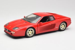 Ferrari F512 M Rosso Hot Wheels 1:18 29758 Pressofusione