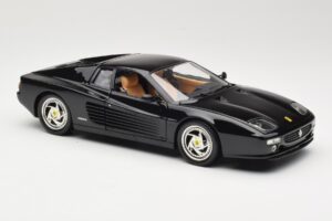 Ferrari F512M Nero Hot Wheels 1:18 23922 Pressofusione — immagine 6 di 8