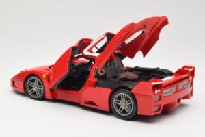 Ferrari FXX Rosso Hot Wheels 1:18 310801 Pressofusione — immagine 5 di 8