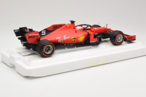 Ferrari SF90 #5 S. Vettel Italian GP Monza 2019 BBR 1:18 BBR191835 Resina — immagine 2 di 6