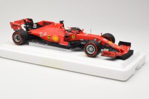 Ferrari SF90 #5 S. Vettel Italian GP Monza 2019 BBR 1:18 BBR191835 Resina — immagine 4 di 6