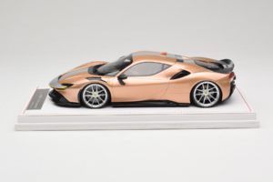 Ferrari SF90 Novitec Oro Argento Striscia IVY 1:18 REMC028 Resina