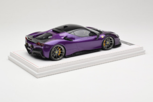 Ferrari SF90 Stradale Novitec Purple Metallic IVY 1:18 REMC021 Resina — immagine 3 di 7