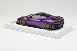 Ferrari SF90 Stradale Novitec Purple Metallic IVY 1:18 REMC021 Resina — immagine 5 di 7