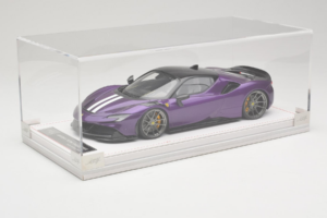 Ferrari SF90 Stradale Novitec Purple Metallic IVY 1:18 REMC021 Resina — immagine 6 di 7