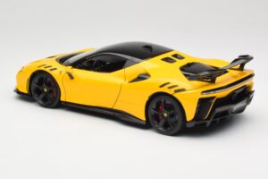 Ferrari SF90 XX Stradale Giallo Modena Bburago 1:18 18-16020Y Pressofusione — immagine 7 di 8