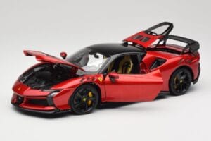 Ferrari SF90 XX Stradale Magma Red Bburago 1:18 18-16020R Pressofusione — immagine 2 di 8