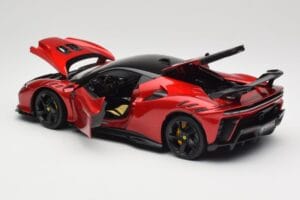 Ferrari SF90 XX Stradale Magma Red Bburago 1:18 18-16020R Pressofusione — immagine 5 di 8