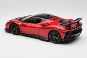 Ferrari SF90 XX Stradale Magma Red Bburago 1:18 18-16020R Pressofusione — immagine 7 di 8