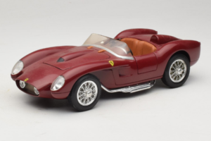 Ferrari Testa Rossa Rosso Scuro Shell Shell 1:18 40026 Pressofusione
