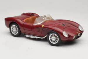 Ferrari Testa Rossa Rosso Scuro Shell Shell 1:18 40026 Pressofusione — immagine 6 di 8