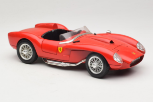 Ferrari 250 Testa Rossa Rosso Bburago 1:18 3007-P2 Pressofusione — immagine 6 di 8