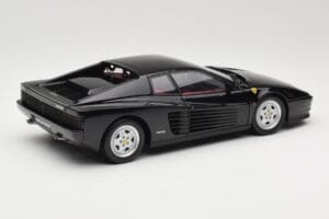Ferrari Testarossa Nero Kyosho 1:18 08425BK Pressofusione — immagine 3 di 8