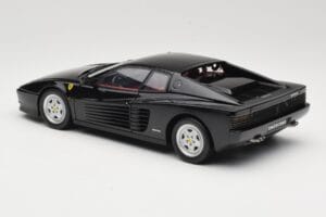 Ferrari Testarossa Nero Kyosho 1:18 08425BK Pressofusione — immagine 7 di 8
