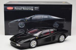 Ferrari Testarossa Nero Kyosho 1:18 08425BK Pressofusione — immagine 8 di 8