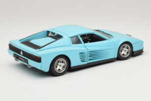 Ferrari Testarossa Borsenmodell 1997 Edizione Limitata Blu Bburago 1:18 B002 Pressofusione — immagine 3 di 8